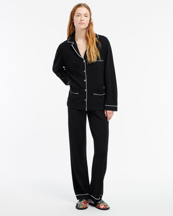Barrie Pantalon Ultra Fin En Cachemire Et Soie