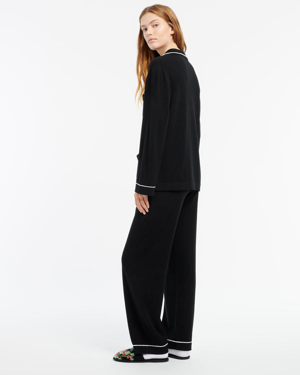 Barrie Pantalon Ultra Fin En Cachemire Et Soie