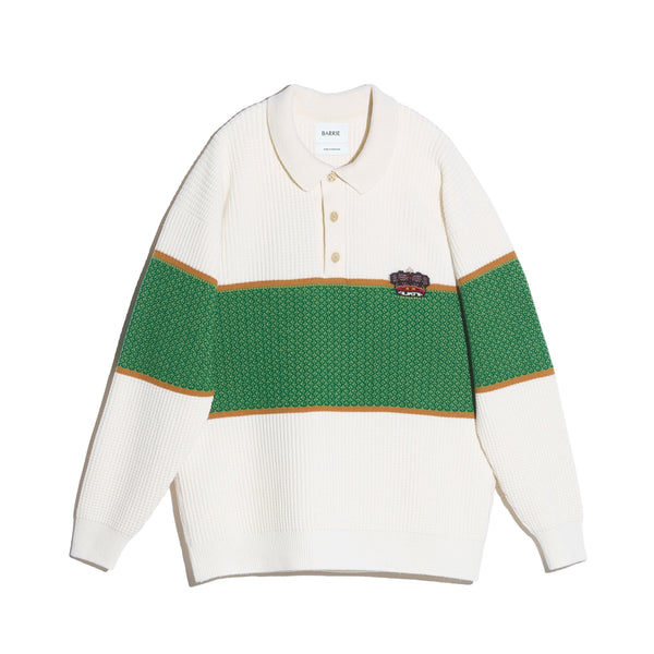 barrie Pull à col polo en cachemire