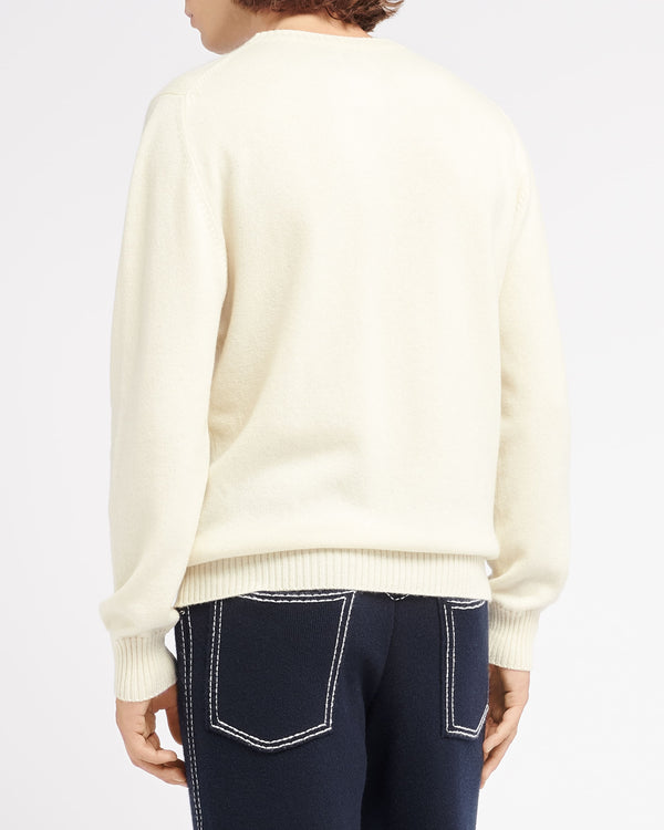 Barrie Pull B Label En Cachemire