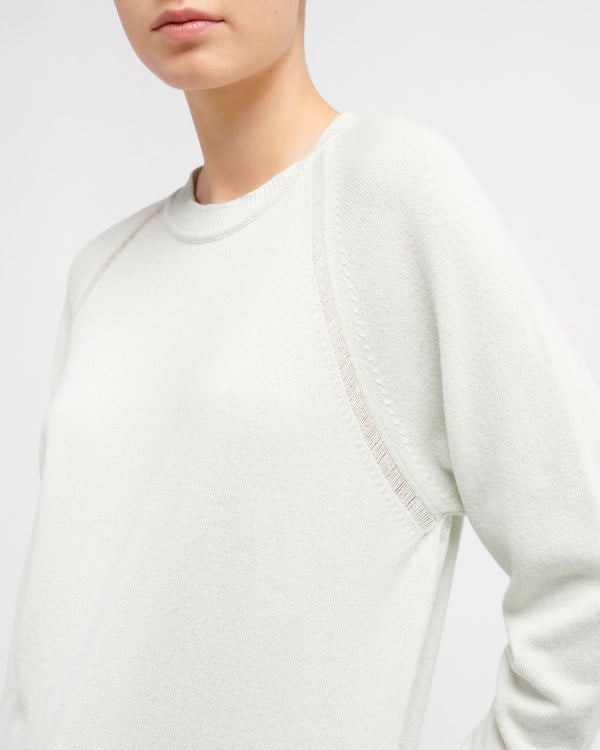 Barrie Pull Col Rond En Cachemire