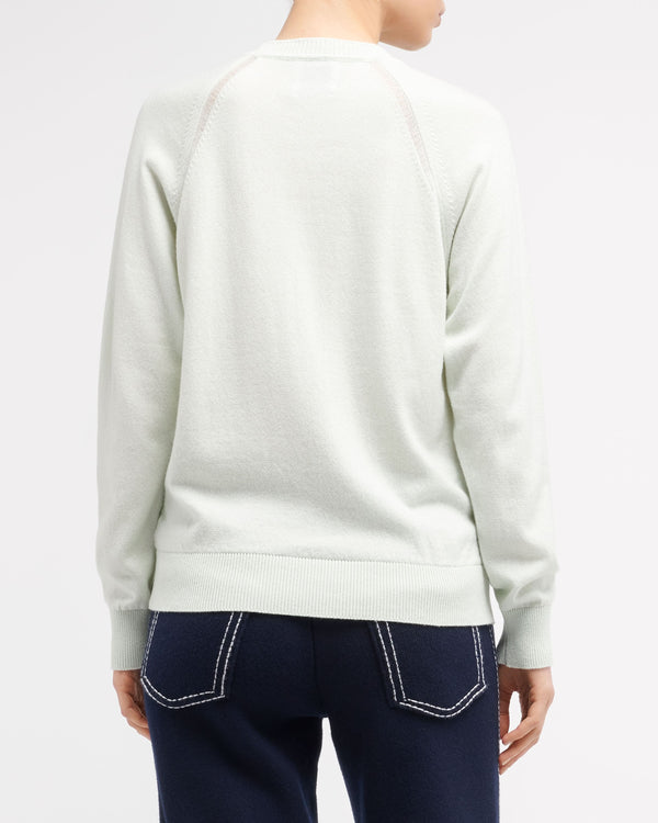 Barrie Pull Col Rond En Cachemire