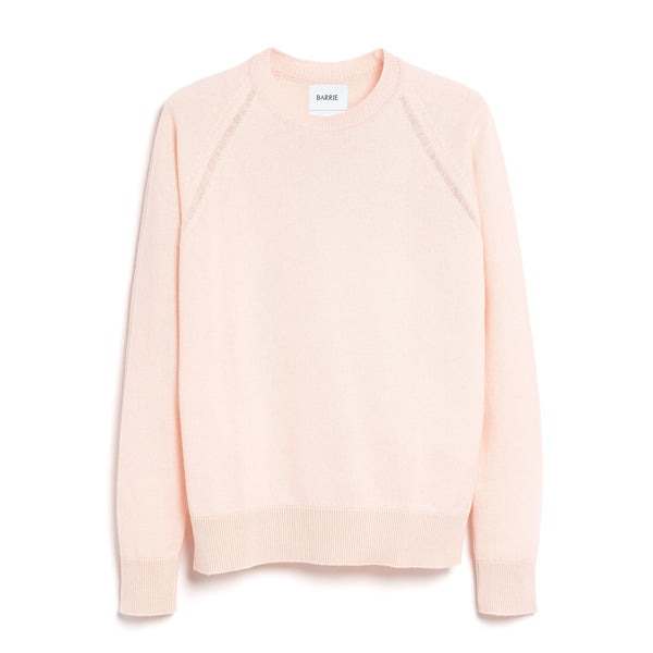 Barrie Pull Col Rond En Cachemire