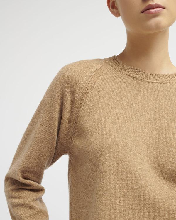 Barrie Pull Col Rond En Cachemire