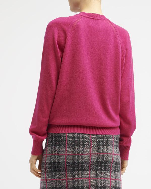 Barrie Pull Col Rond En Cachemire