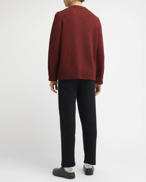 Barrie Pull Col Rond Motif Bijou En Cachemire