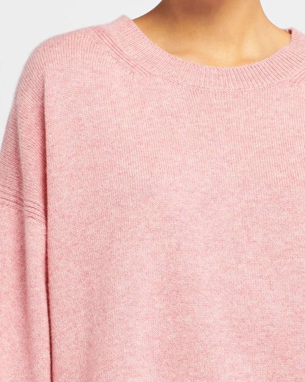 Barrie Pull Col Rond Oversize En Cachemire
