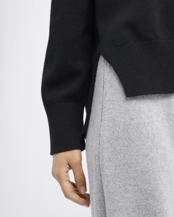 Barrie Pull Col Rond Oversize En Cachemire