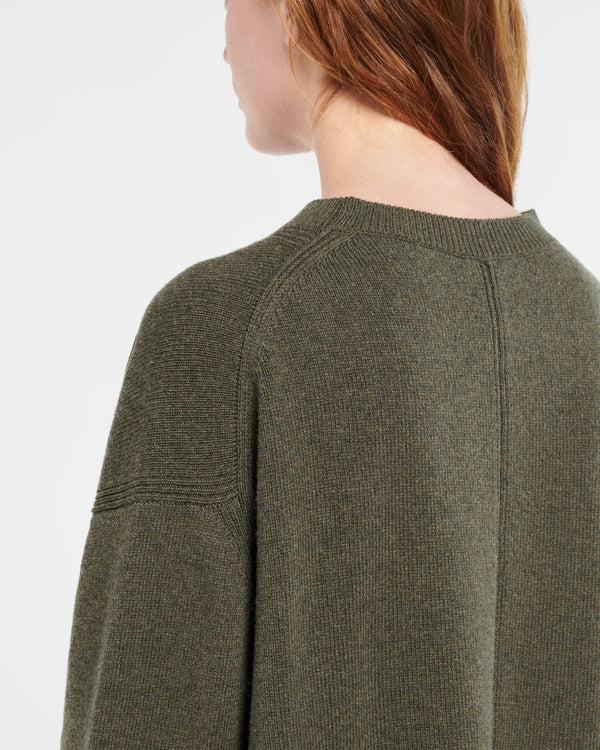 Barrie Pull Col Rond Oversize En Cachemire