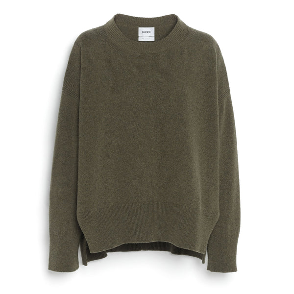 Barrie Pull Col Rond Oversize En Cachemire