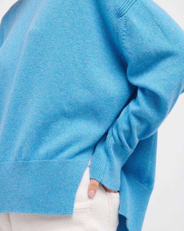 Barrie Pull Col Rond Oversize En Cachemire