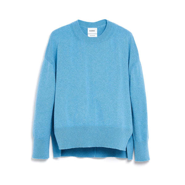 barrie Pull col rond oversize en cachemire