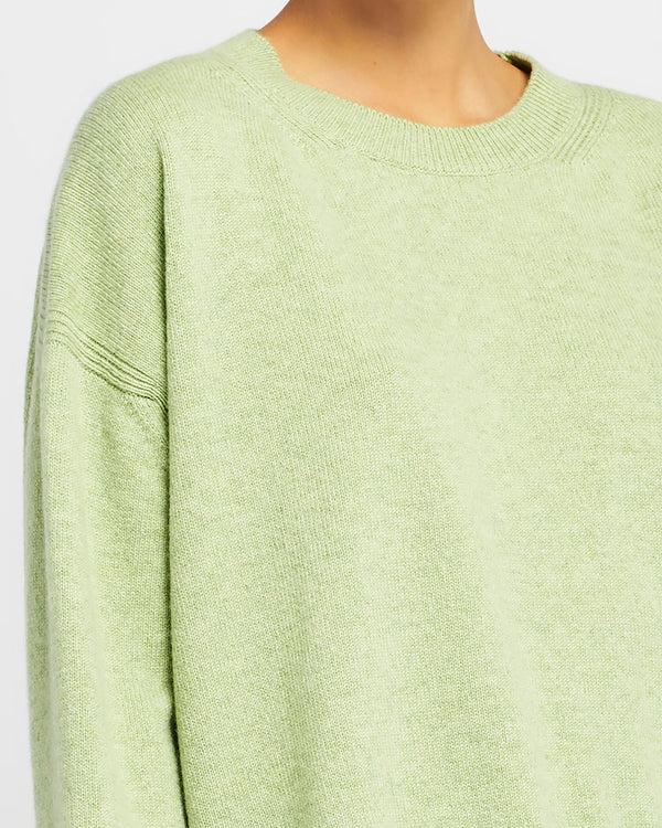 Barrie Pull Col Rond Oversize En Cachemire