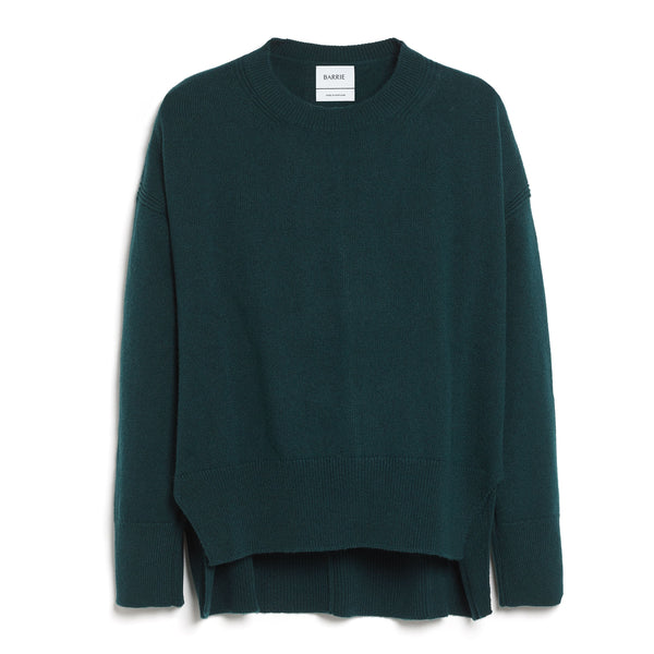 Barrie Pull Col Rond Oversize En Cachemire