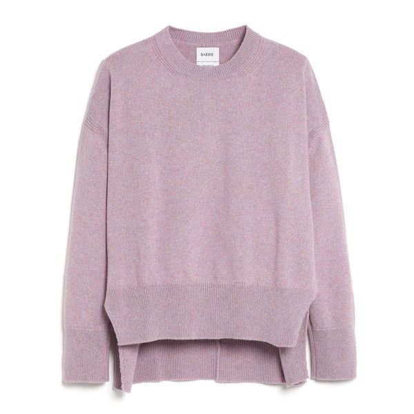 barrie Pull col rond oversize en cachemire