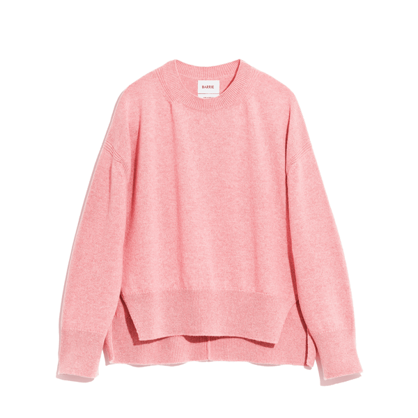 barrie Pull col rond oversize en cachemire