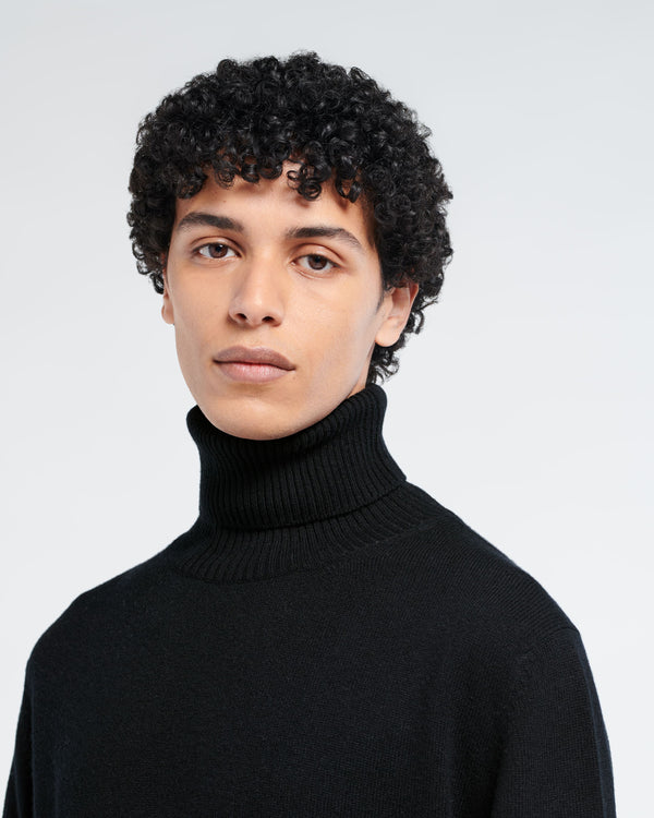 Barrie Pull Col Roulé B Label En Cachemire