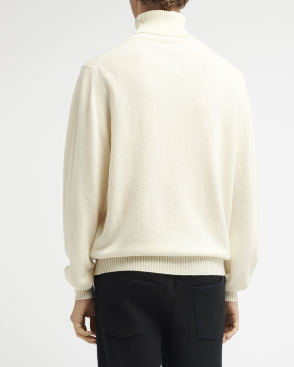 Barrie Pull Col Roulé B Label En Cachemire