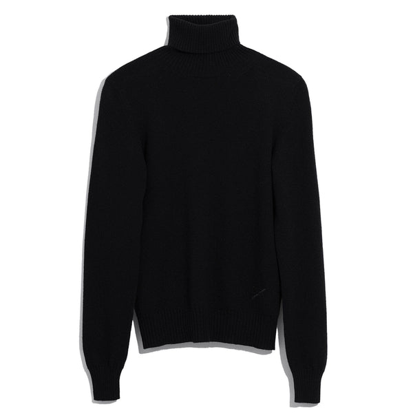 barrie Pull col roulé B Label en cachemire