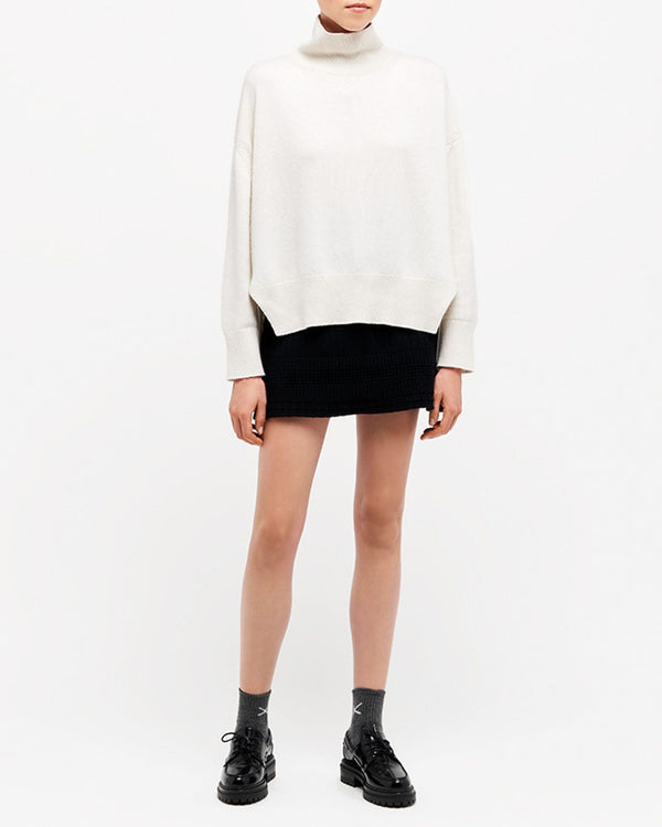 Barrie Pull Col Roulé Oversize En Cachemire