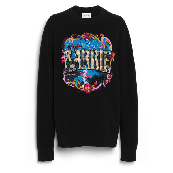 Barrie Pull En Cachemire à Motif Bouquet