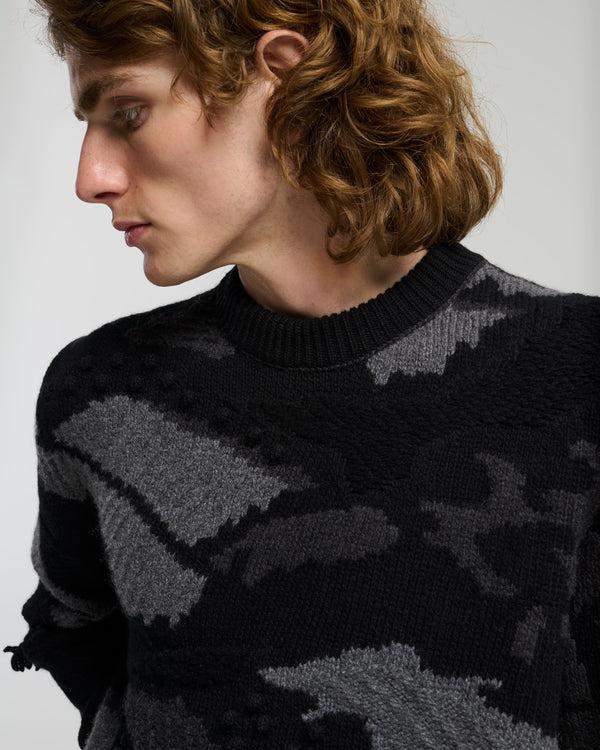 Barrie Pull En Cachemire à Motif Paysage