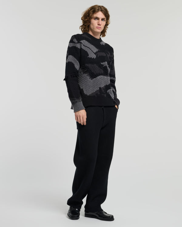 Barrie Pull En Cachemire à Motif Paysage