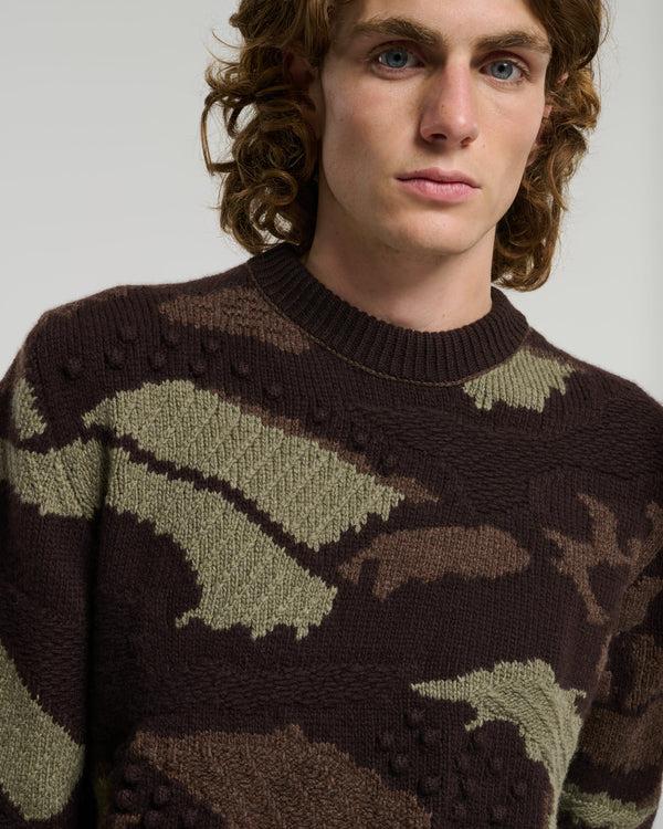 Barrie Pull En Cachemire à Motif Paysage