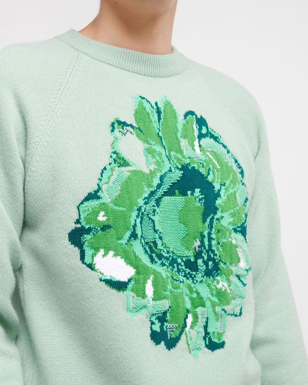 Barrie Pull En Cachemire Et Coton à Motif Fleur