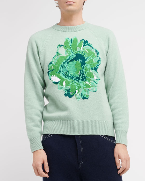 Barrie Pull En Cachemire Et Coton à Motif Fleur