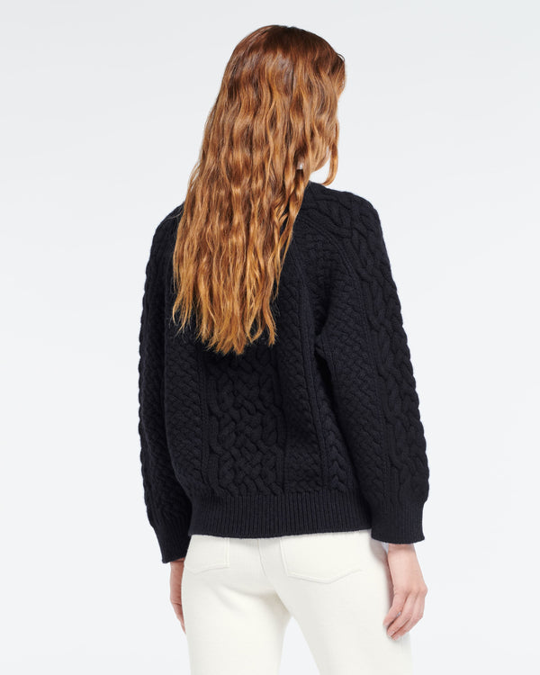 Barrie Pull En Cachemire Torsadé