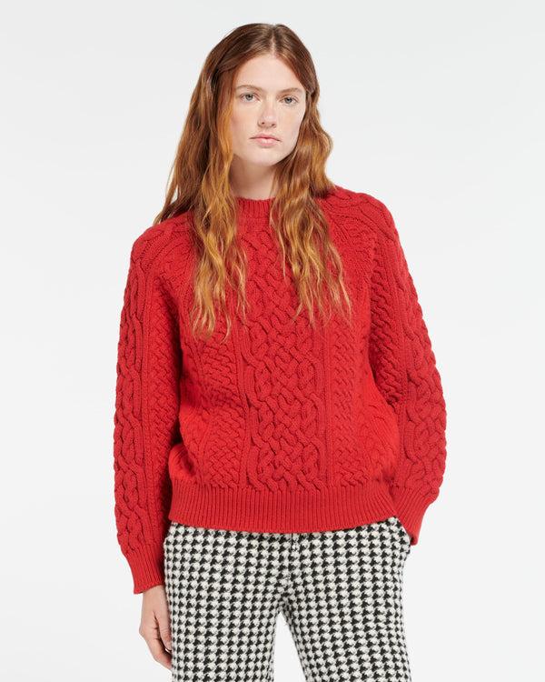 Barrie Pull En Cachemire Torsadé