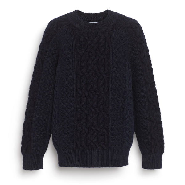 barrie Pull en cachemire torsadé