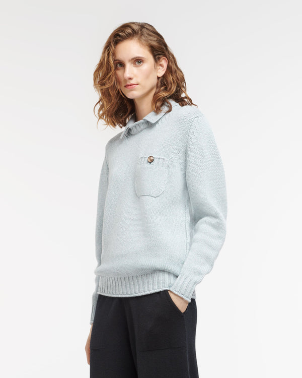 Barrie Pull épais En Cachemire à Col Polo