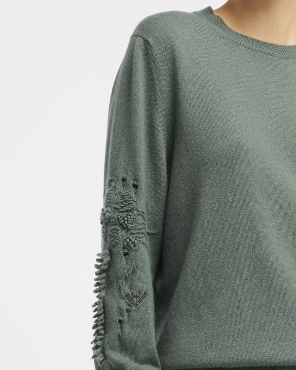 Barrie Pull Iconique Col Rond En Cachemire