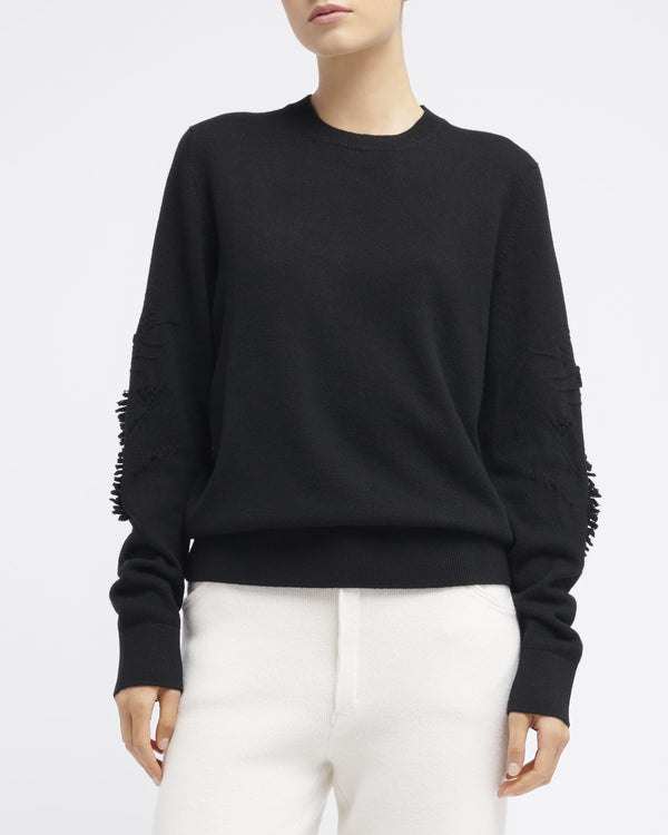 Barrie Pull Iconique Col Rond En Cachemire