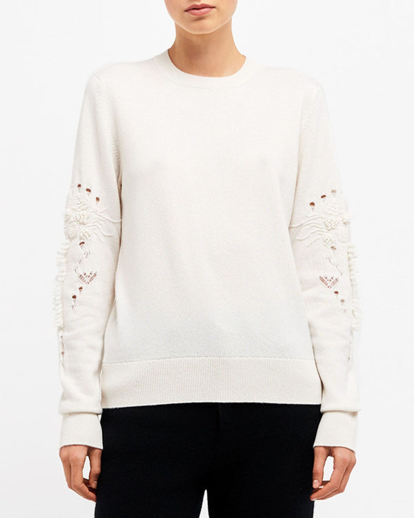 Barrie Pull Iconique Col Rond En Cachemire