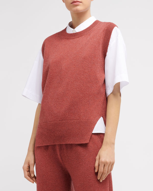 Barrie Pull Iconique Sans Manches En Cachemire