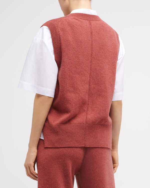 Barrie Pull Iconique Sans Manches En Cachemire