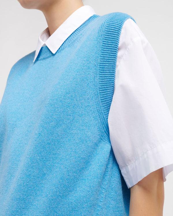 Barrie Pull Iconique Sans Manches En Cachemire