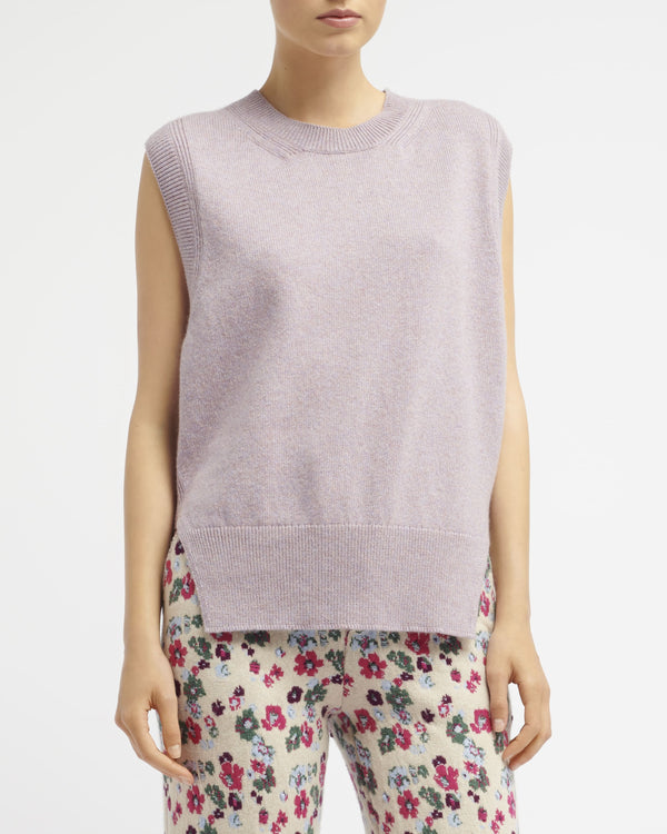 Barrie Pull Iconique Sans Manches En Cachemire