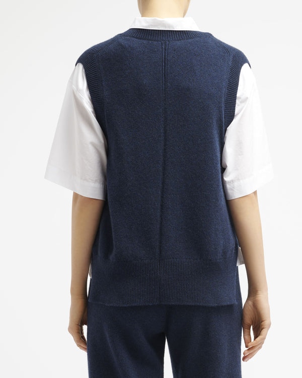 Barrie Pull Iconique Sans Manches En Cachemire