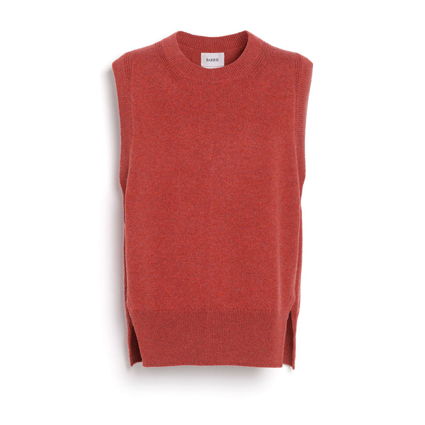 Barrie Pull Iconique Sans Manches En Cachemire