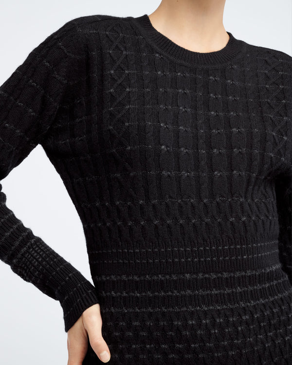 Barrie Robe Courte Smock En Cachemire