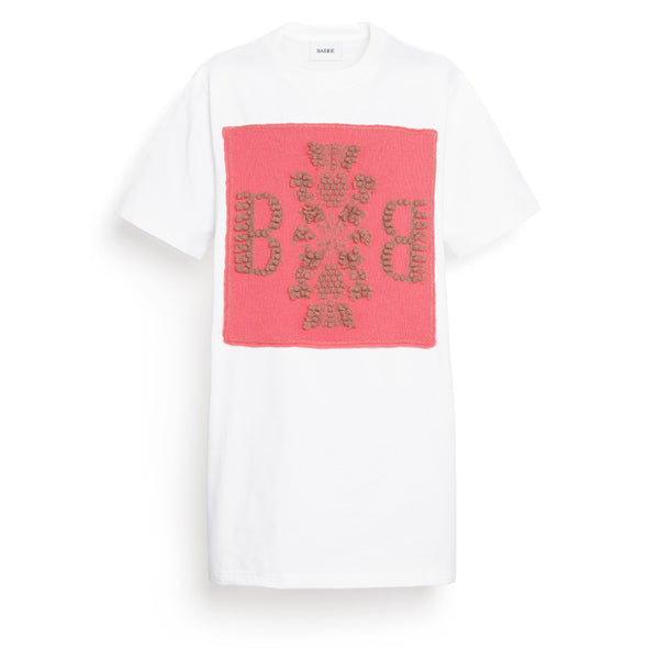 barrie Robe T-Shirt avec patch logo B en cachemire