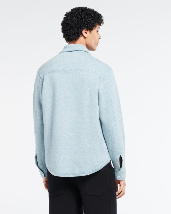 Barrie Surchemise Denim En Cachemire Et Coton