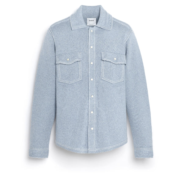 barrie Surchemise Denim en cachemire et coton