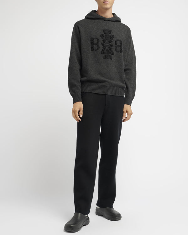 Barrie Sweat à Capuche Logo Barrie 3D En Cachemire