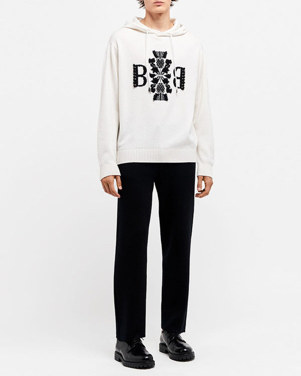 Barrie Sweat à Capuche Logo Barrie 3D En Cachemire