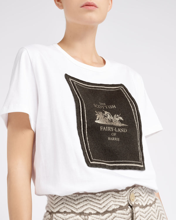 Barrie T-Shirt Avec Patch En Cachemire Imprimé